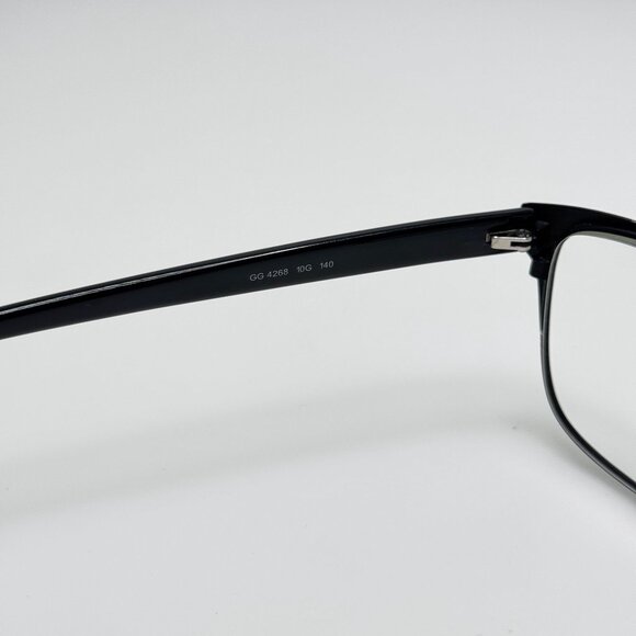 Gucci Eyeglasses Eye Glasses Frames GG 4268 10G Black 53-16-140 - Picture 6 of 6